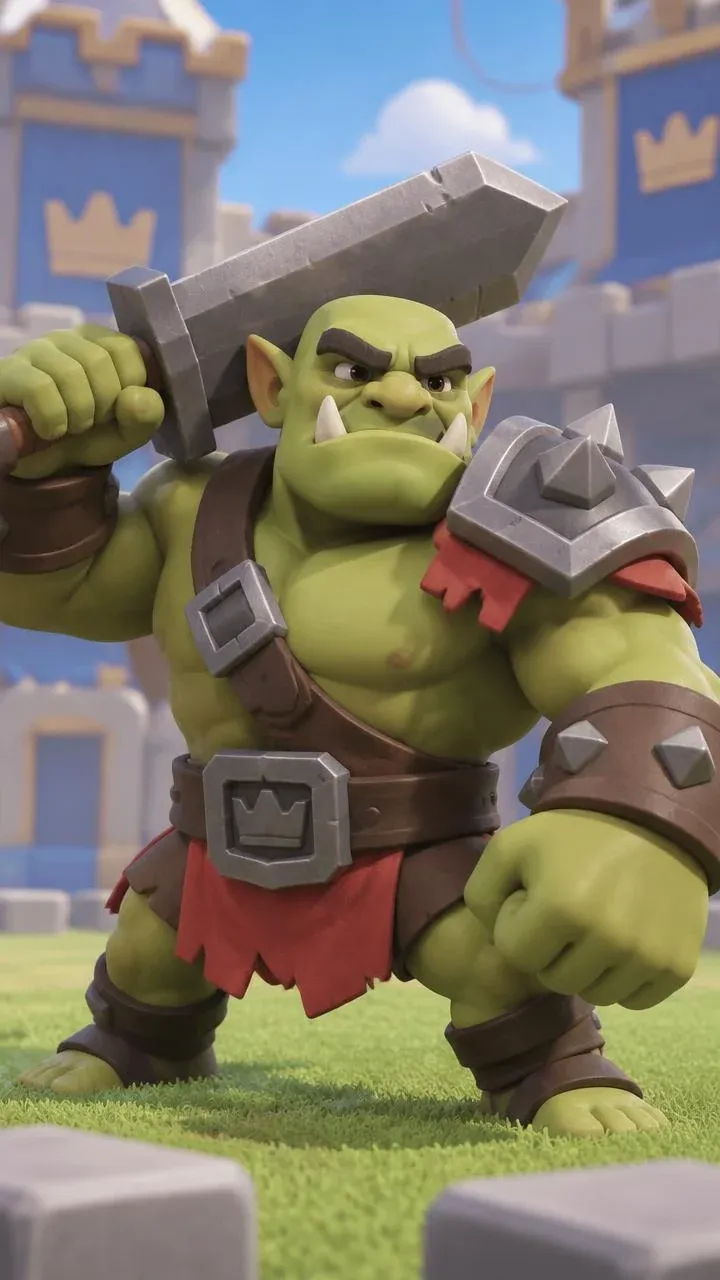 Um guerreiro orc feito pelo GPT Image 2.5